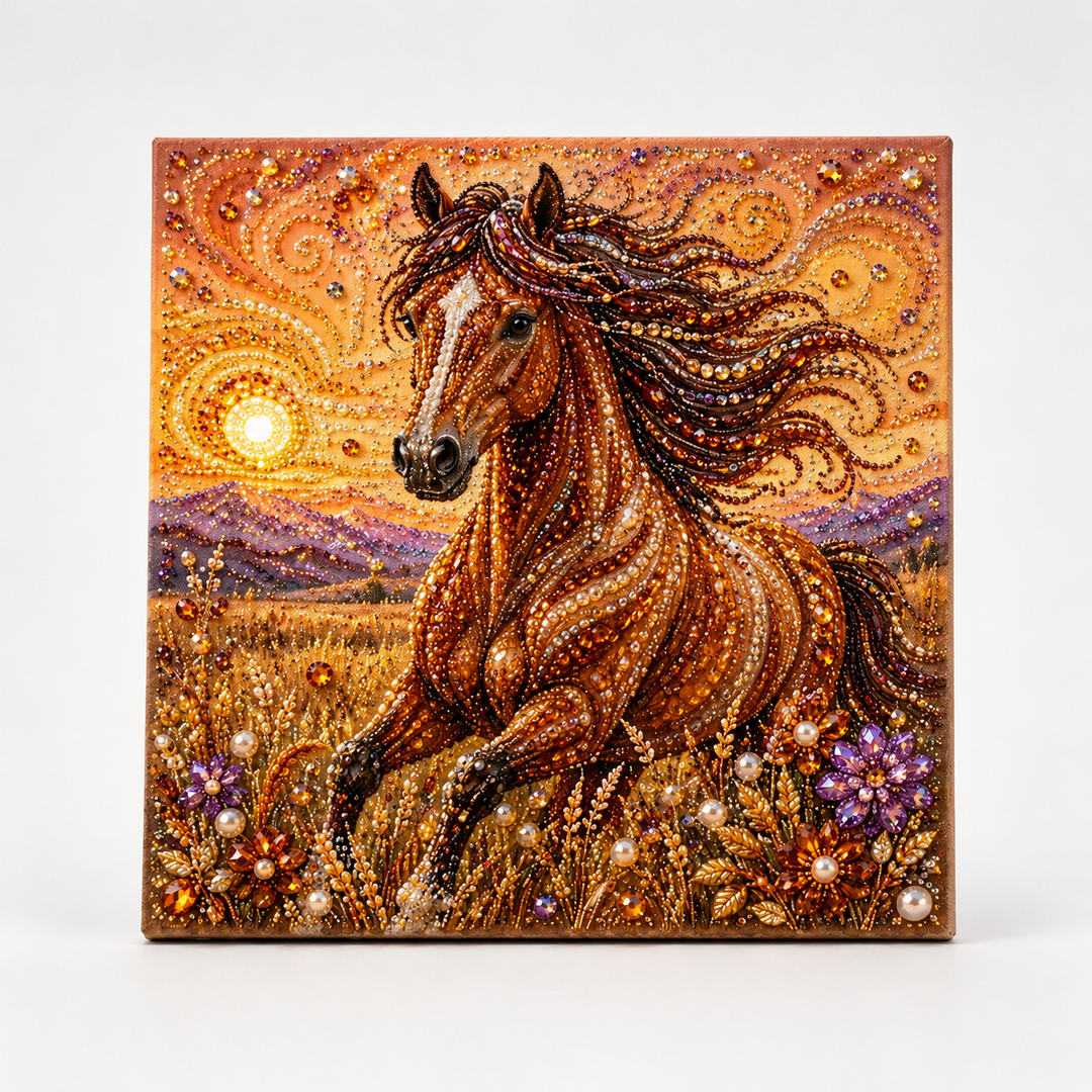 Hoofield – Highland Cow Pearl Art Kit