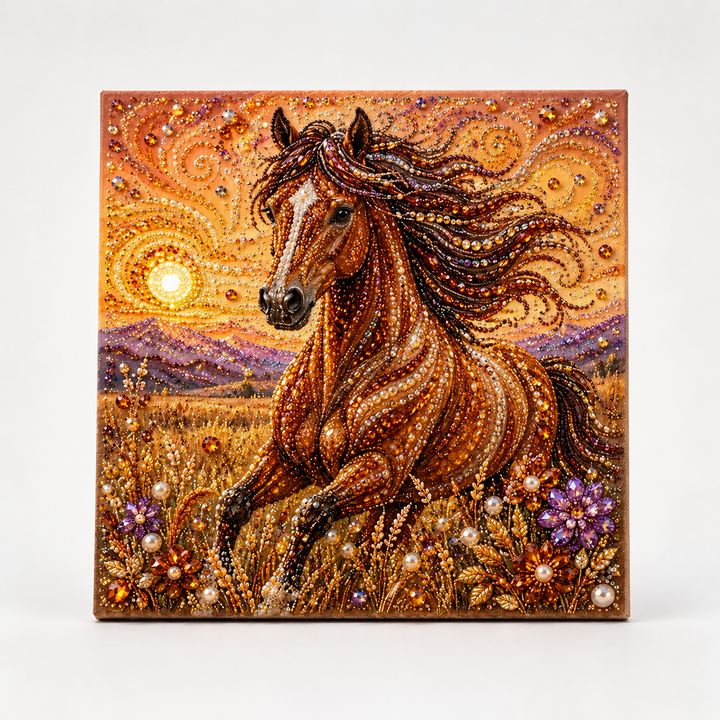 Hoofield – Highland Cow Pearl Art Kit