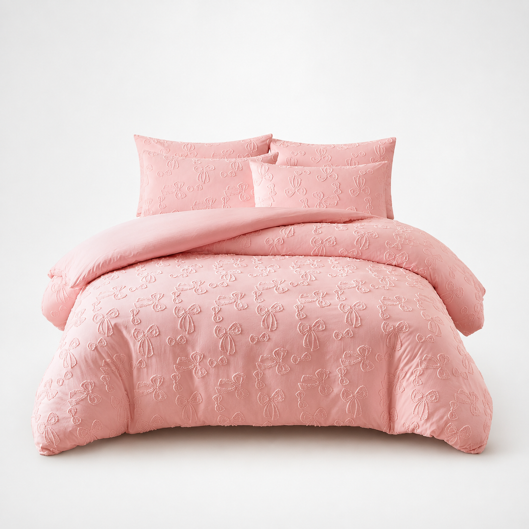Tuftera – Tufted Leaf Comforter Cover Set