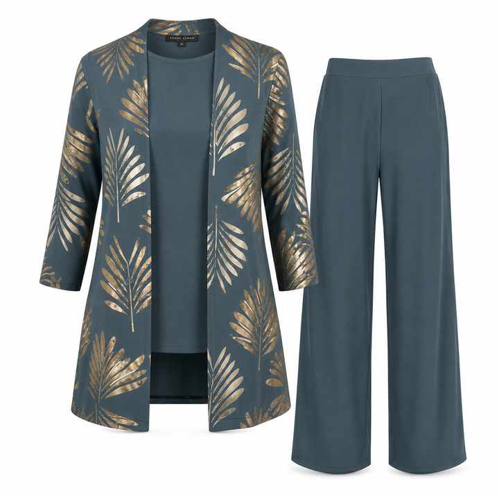 Trielle - Elegant 3-Piece Pantsuit Set for Occasions