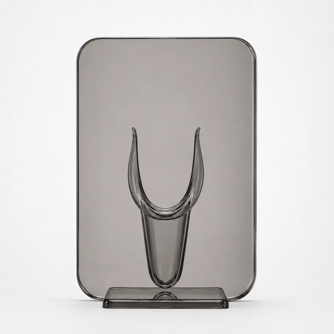 Belavera – Clear Acrylic Frame Vase for Flowers, Modern Picture
