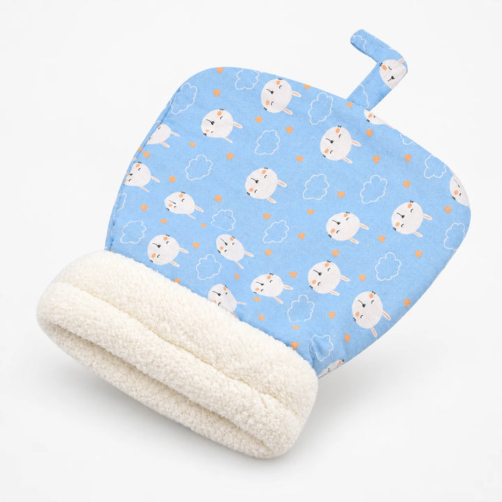 CozyBurrow – Plush Semi-Enclosed Cat Sleeping Bag