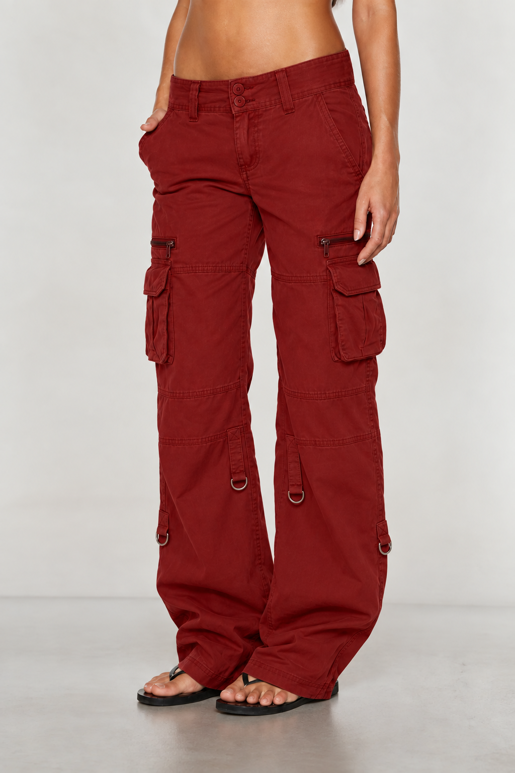 Wearbella – Vintage Wide Leg Cargo Pants