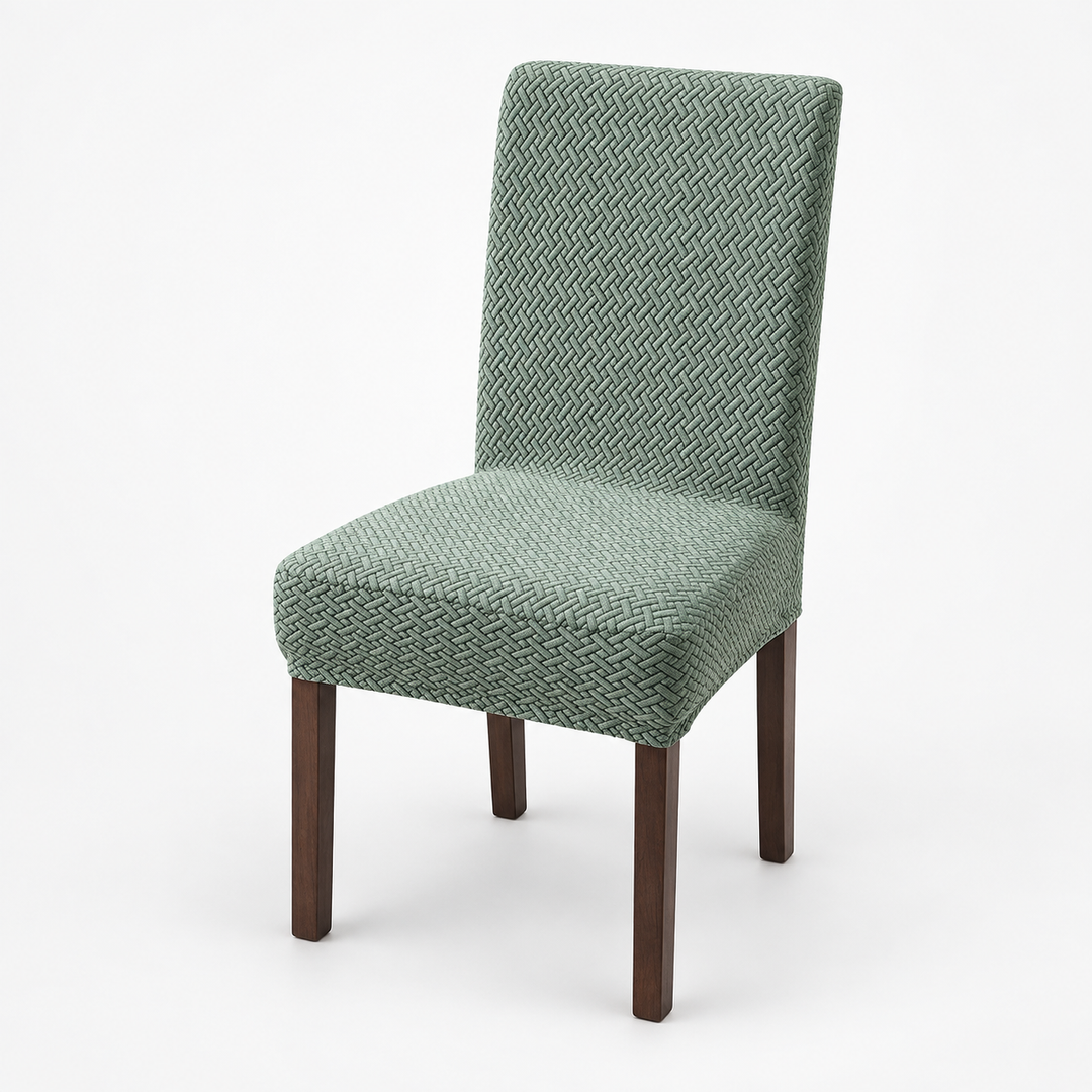 Tabletide – Stretch Checkered Dining Chair Cover