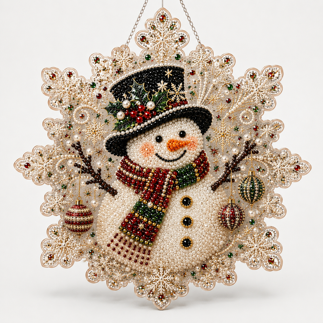 Lumicraft – Special-Shaped Diamond Santa Ornament Kit