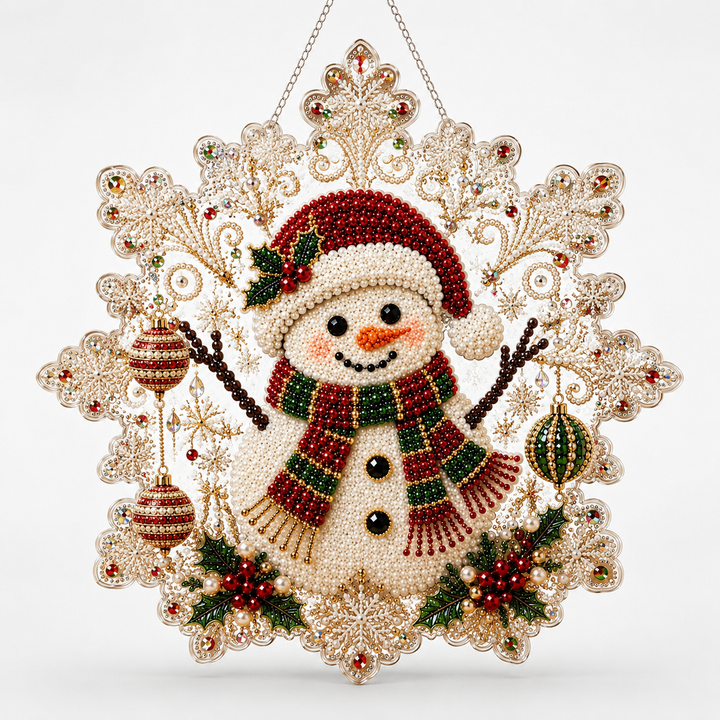 Lumicraft – Special-Shaped Diamond Santa Ornament Kit