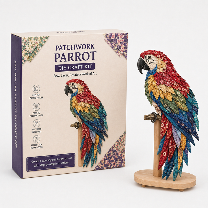 Wingmend – 3D Fabric Patchwork Hummingbird Craft Kit