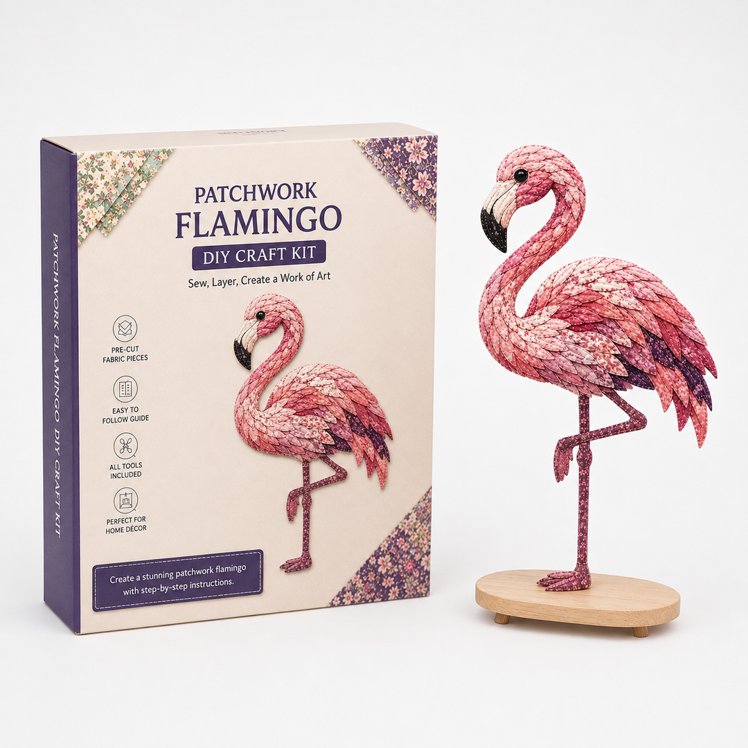 Wingmend – 3D Fabric Patchwork Hummingbird Craft Kit