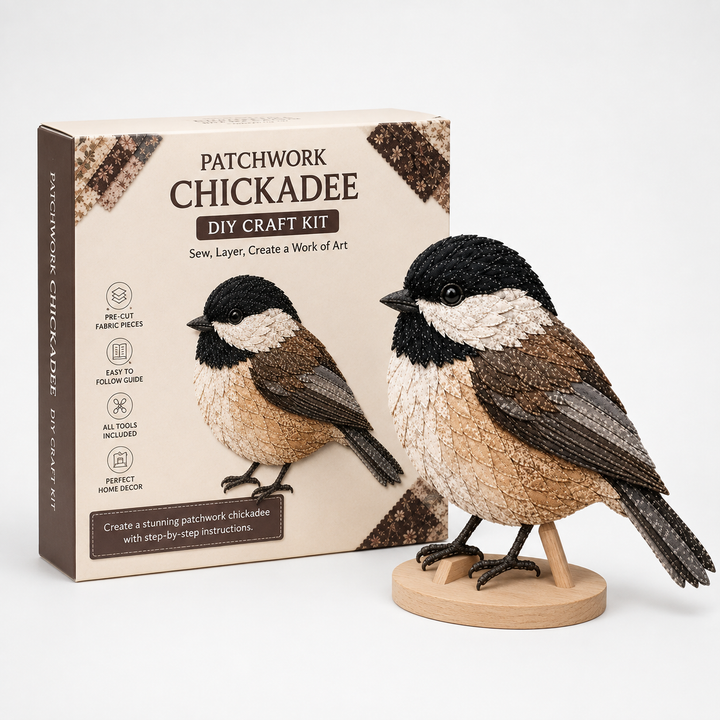 Wingmend – 3D Fabric Patchwork Hummingbird Craft Kit