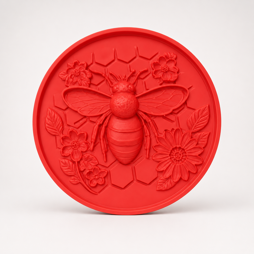 Blossomcast – Bee Honeycomb Stepping Stone Casting Mold