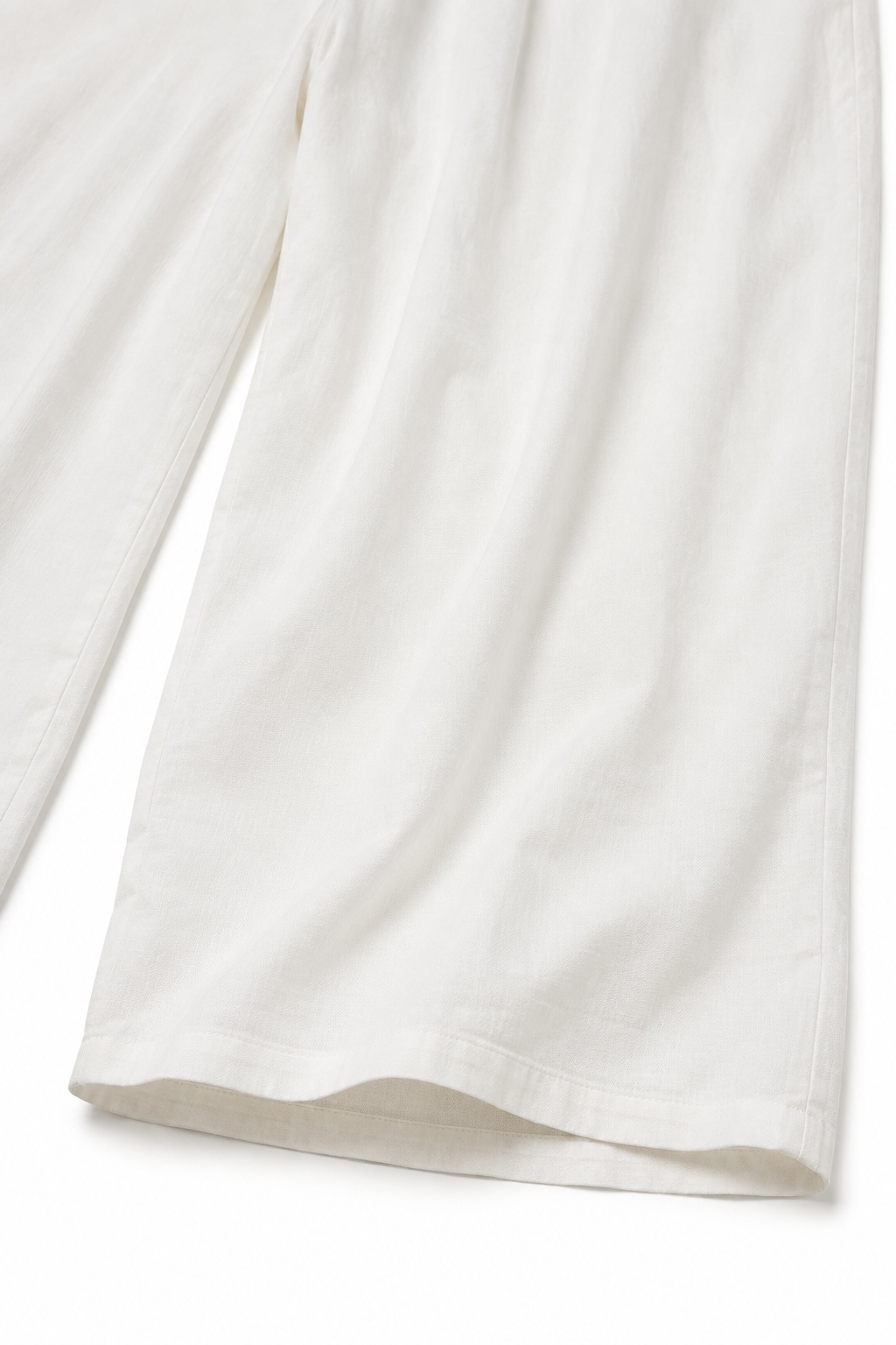 Wearby – Wide-Leg V-Neck Linen Look Jumpsuit
