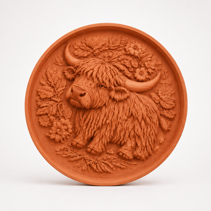 Meadowmark – Highland Cow Garden Stepping Stone Mold