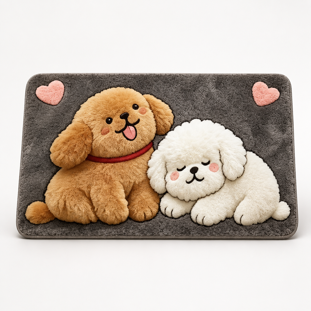 Driza – Non-Slip Quick-Dry Faux Plush Floor Mat