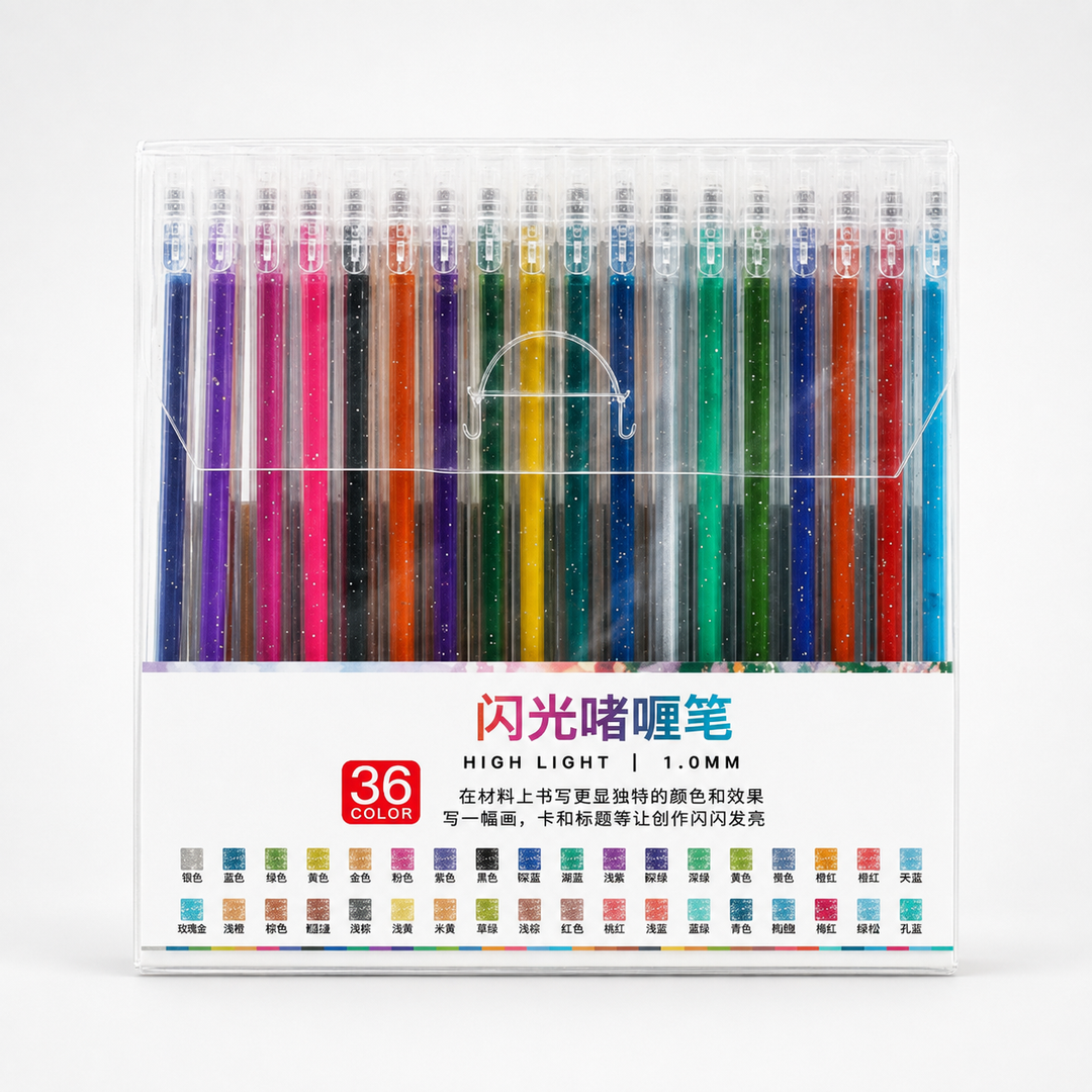 Inklure – Glitter Gel Pens Set