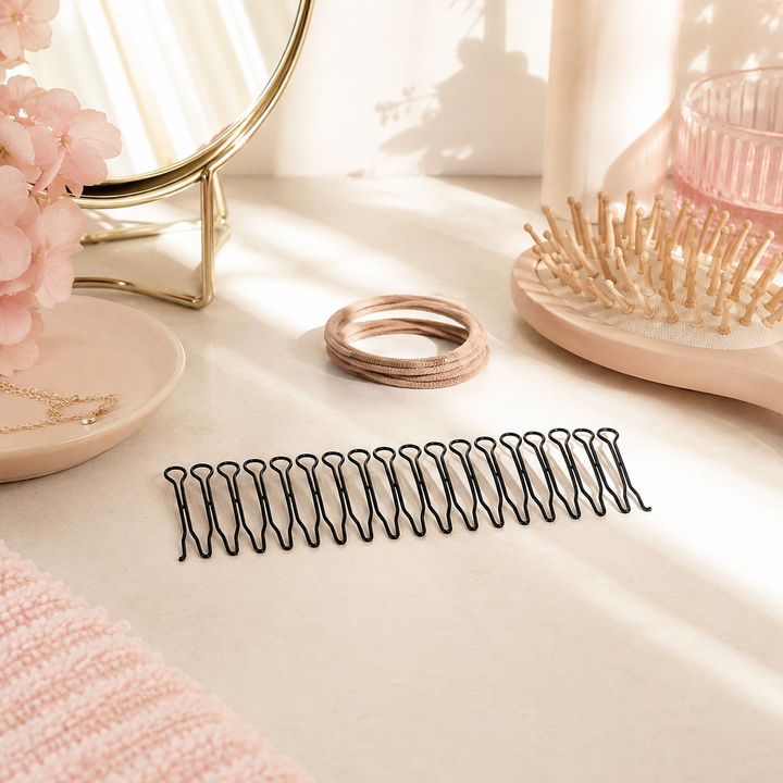 Tuckaway – The Hair Comb That Hides Flyaways, Not Just Hairspray Them Down (3packs)