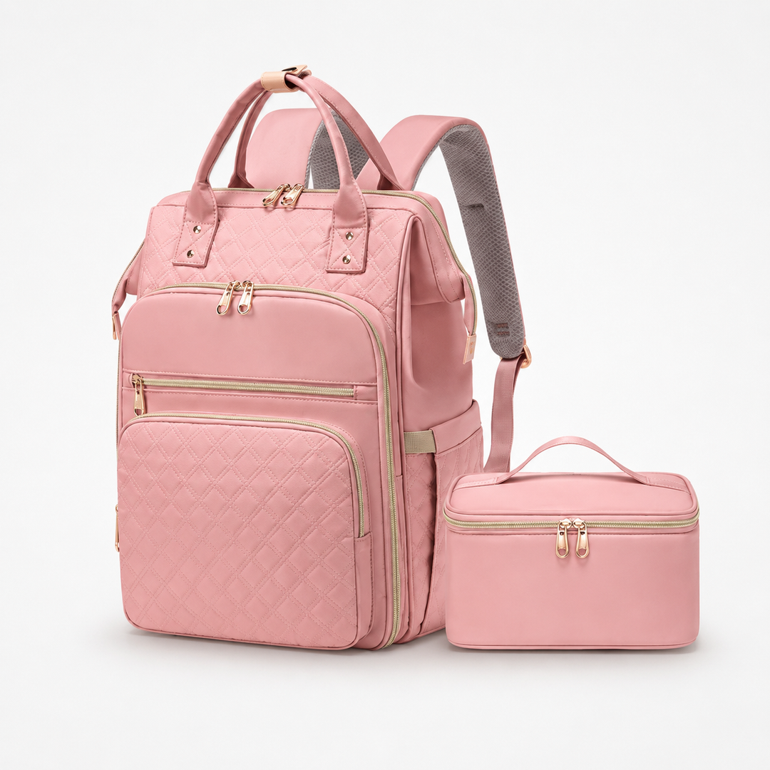 Carryla – Insulated Backpack with Lunch Box, Laptop Sleeve, Waterproof – Lark & Clover