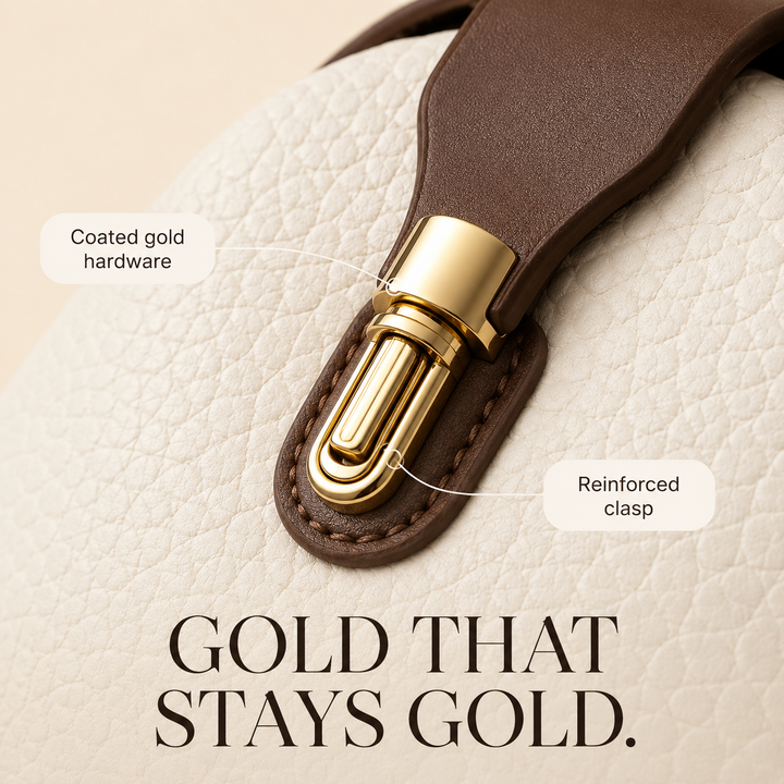 Cola™ – Two-Tone Leather Handbag for Day to Night