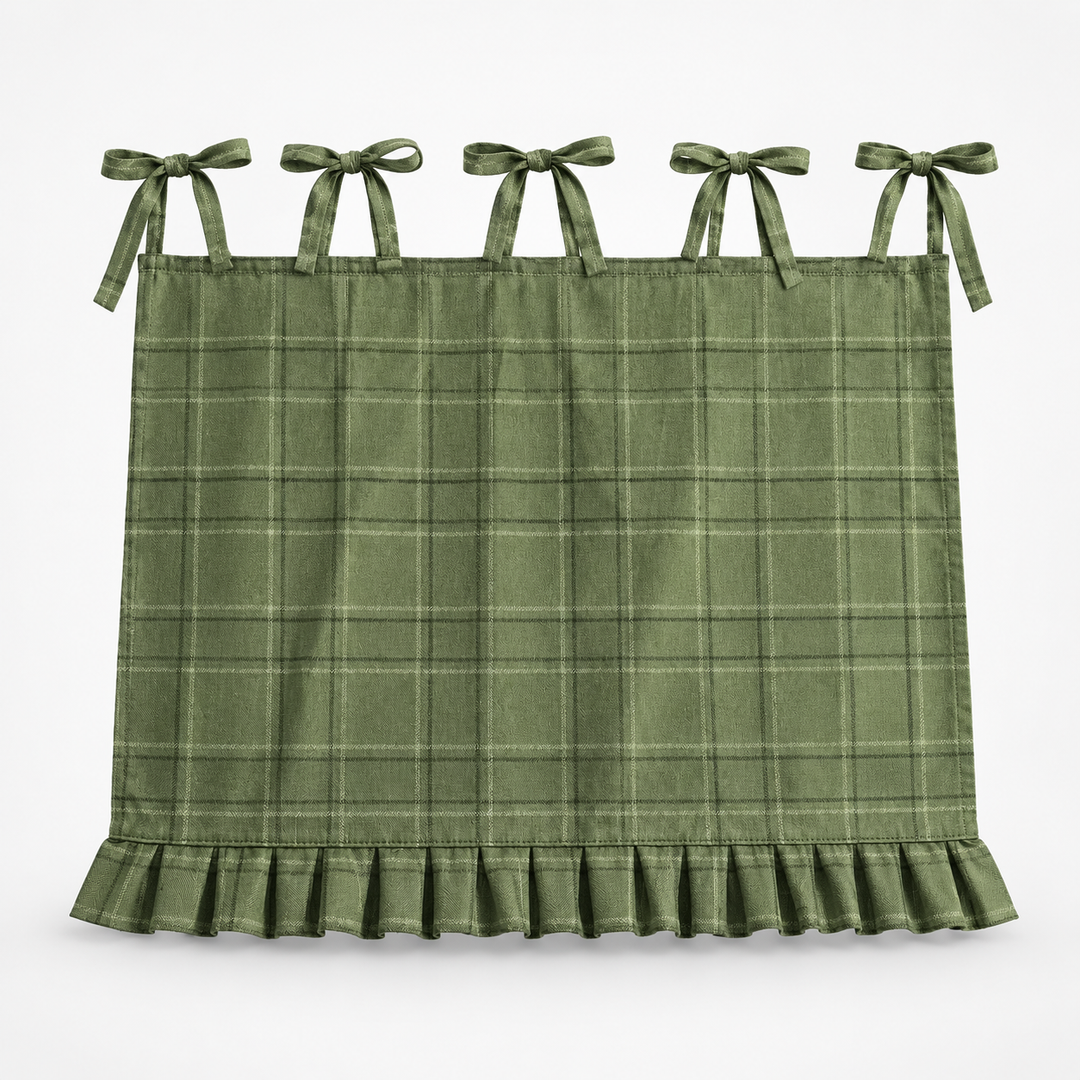 Hearthgrid – Gingham Oven Door Curtain