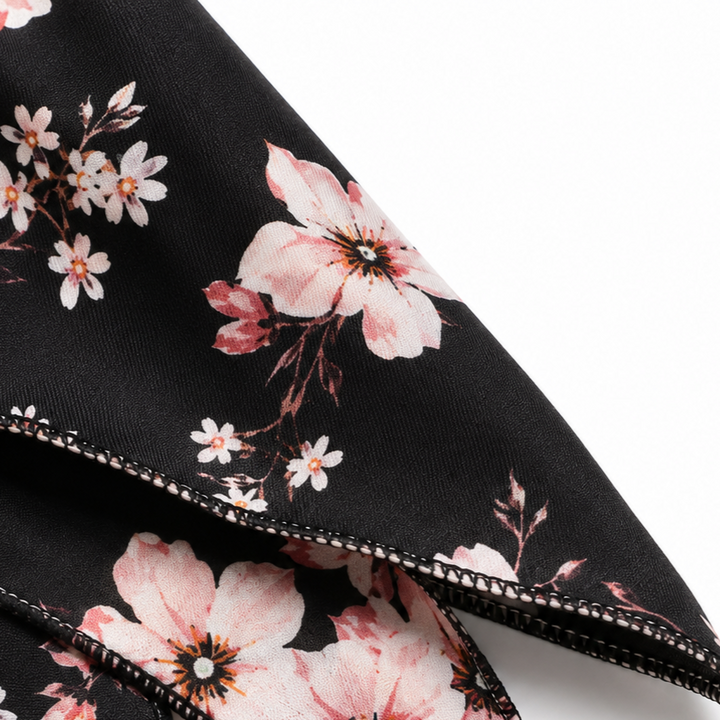 Florenza – Pre-Tied Floral Head Scarf Turban, Soft Elastic, 6 Prints