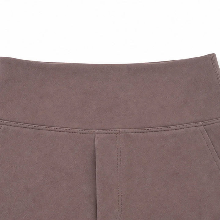 Wearbella – High Waisted Tailored Stretch Bermuda Shorts with Pockets