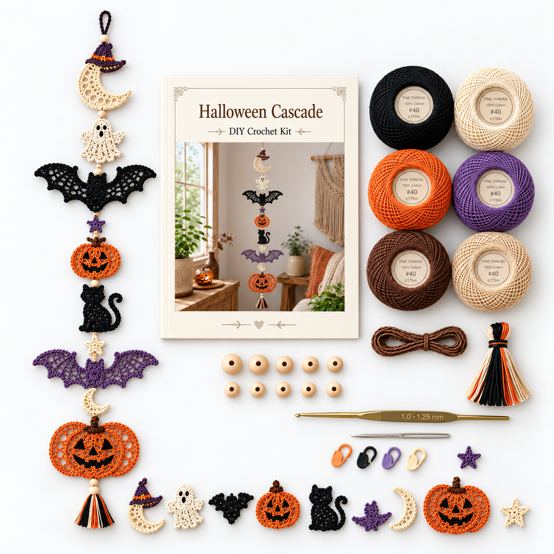 Bloomweave – Hummingbird And Flower Crochet Hanging Kit