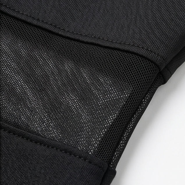 Solenza™ – Sleek Wide-Leg Jumpsuit with Mesh Waist