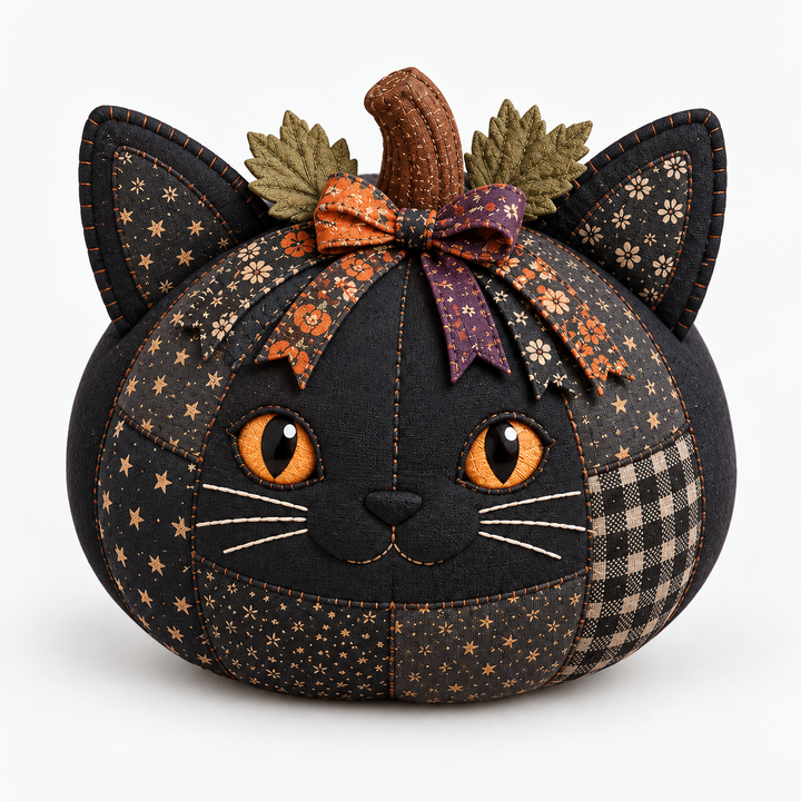 Cozykin – Patchwork Animal Pumpkin Sewing Kit