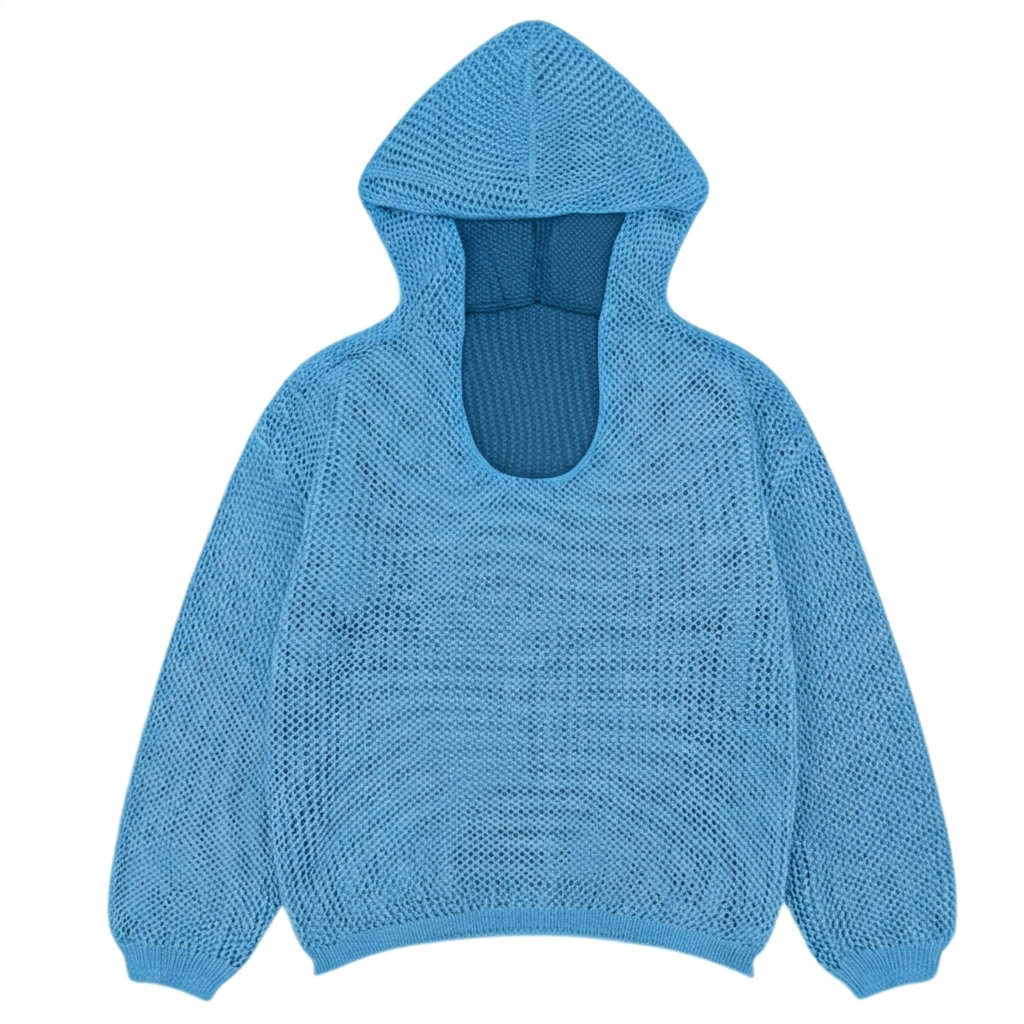 Delyne™ - Knit Hooded Pullover for Easy Layering