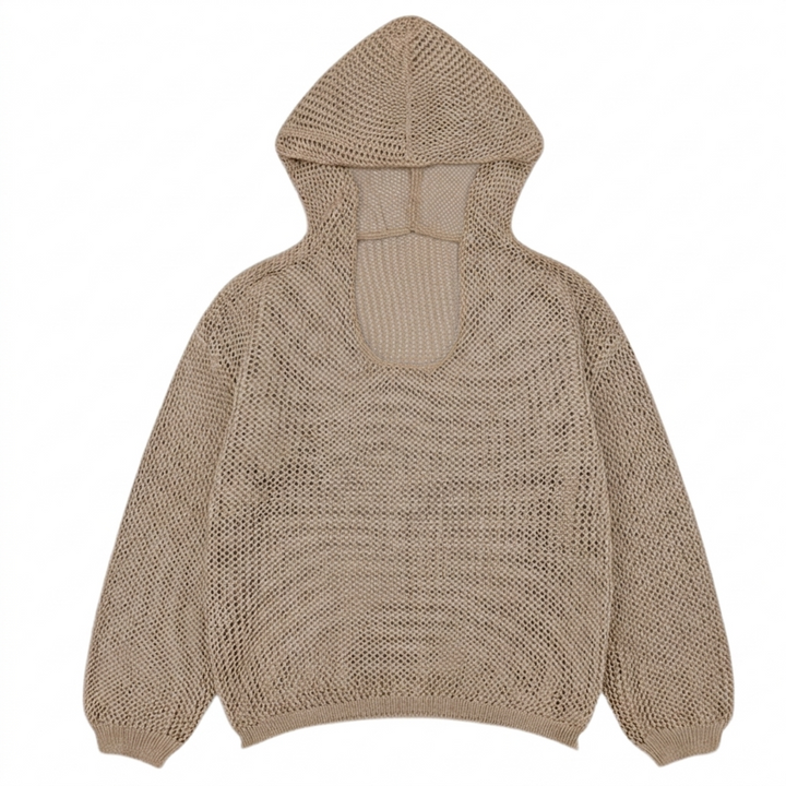 Delyne™ - Knit Hooded Pullover for Easy Layering