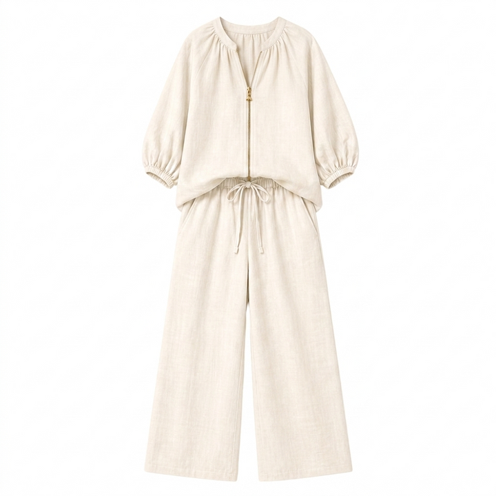 Veluna™ – 2-Piece Set with Gold Zip