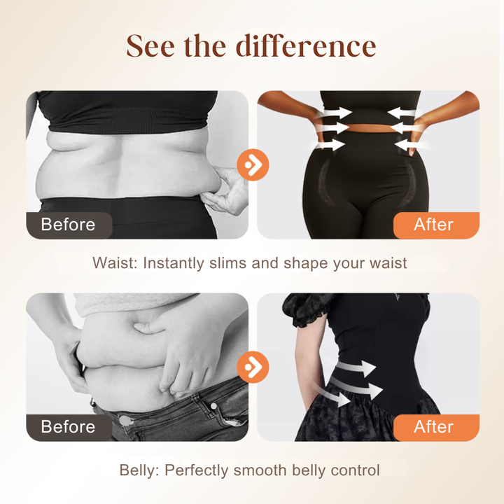 LiftLuxe™ – High Waist Shaping Shorts with Butt Lift