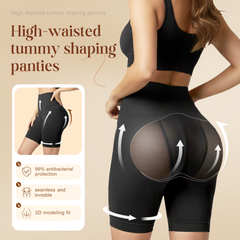 LiftLuxe™ – High Waist Shaping Shorts with Butt Lift