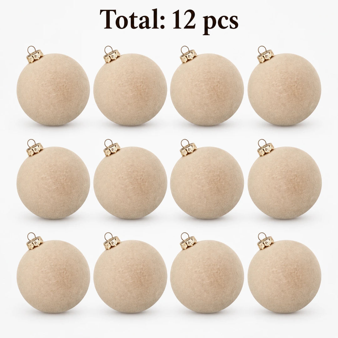 Veloura – Velvet Christmas Tree Ornaments