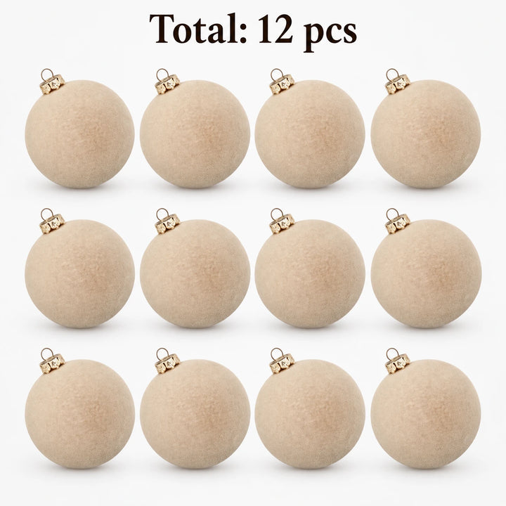 Veloura – Velvet Christmas Tree Ornaments