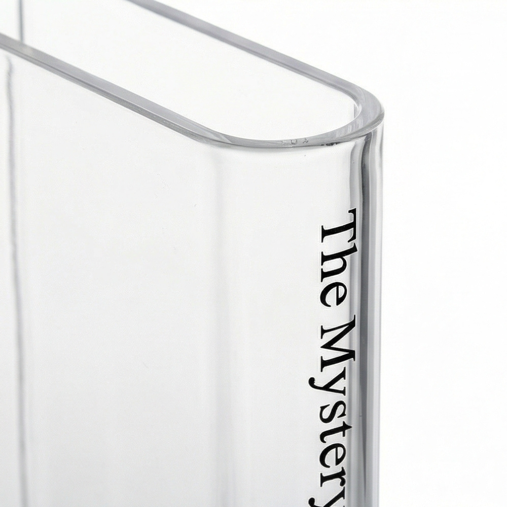 Florenza™ – Transparent Book Vase for Flowers