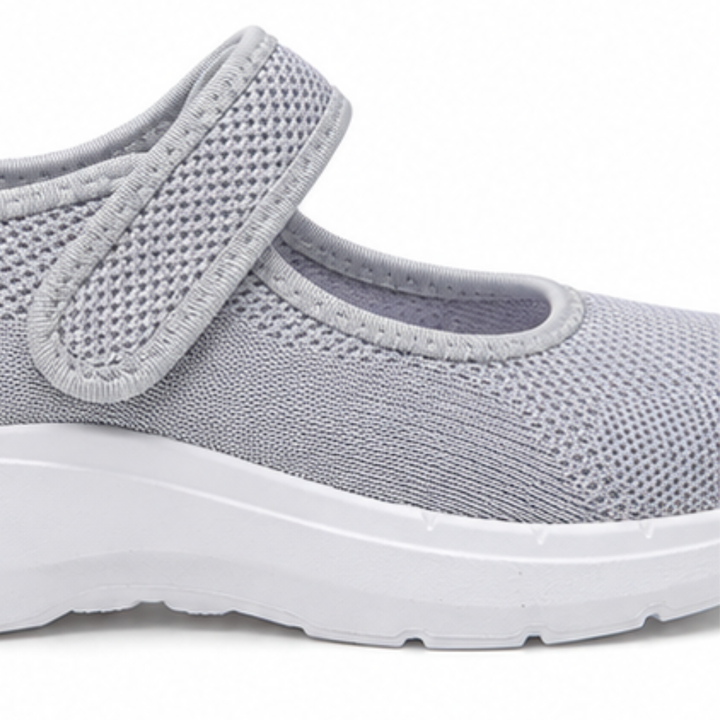 Elevana – Mesh Mary Jane Adjustable Strap Walking Shoe