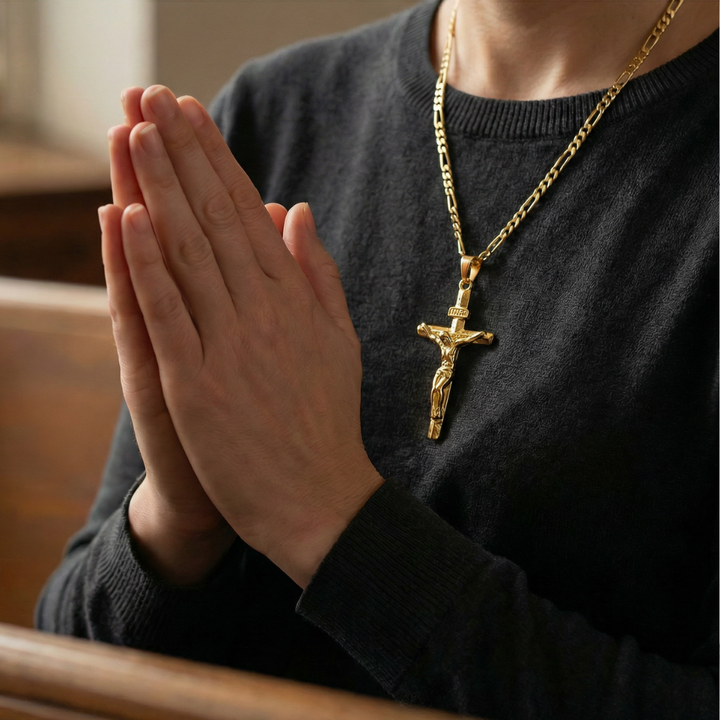 Sancta™ - Fashionable Crucifix Necklace
