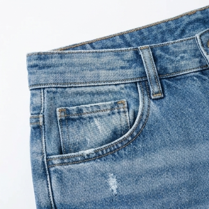 Vivara™ – Retro Fringed Cropped Straight Leg Jeans