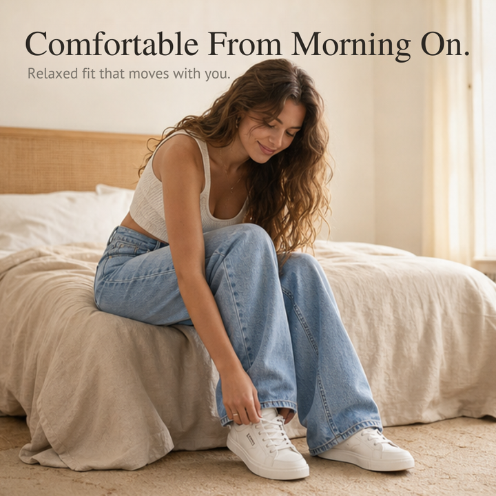 Lunavia™ – Vintage Relaxed-Fit Wide-Leg Jeans