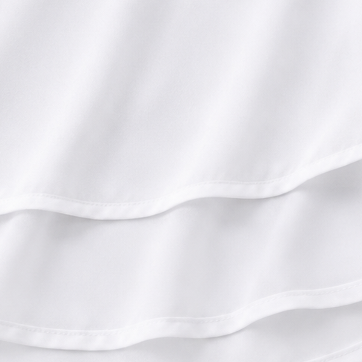 Layerly – Double-Layer Zip V-Neck Top
