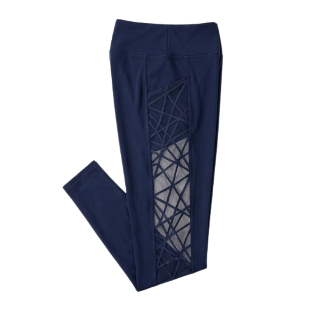 Luxefit™ - High Waisted Mesh Leggings with Hidden Pocket