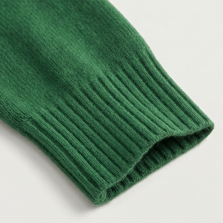 Collara™ – Asymmetric Collar Knit Sweater