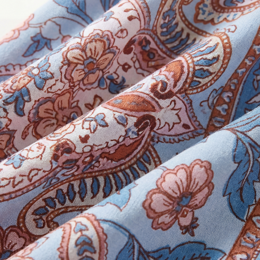 Floressa™ Flowy Floral V Neck Maxi Dress