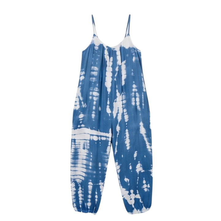 Sevella™ – Wide-Leg Tie-Dye Jumpsuit