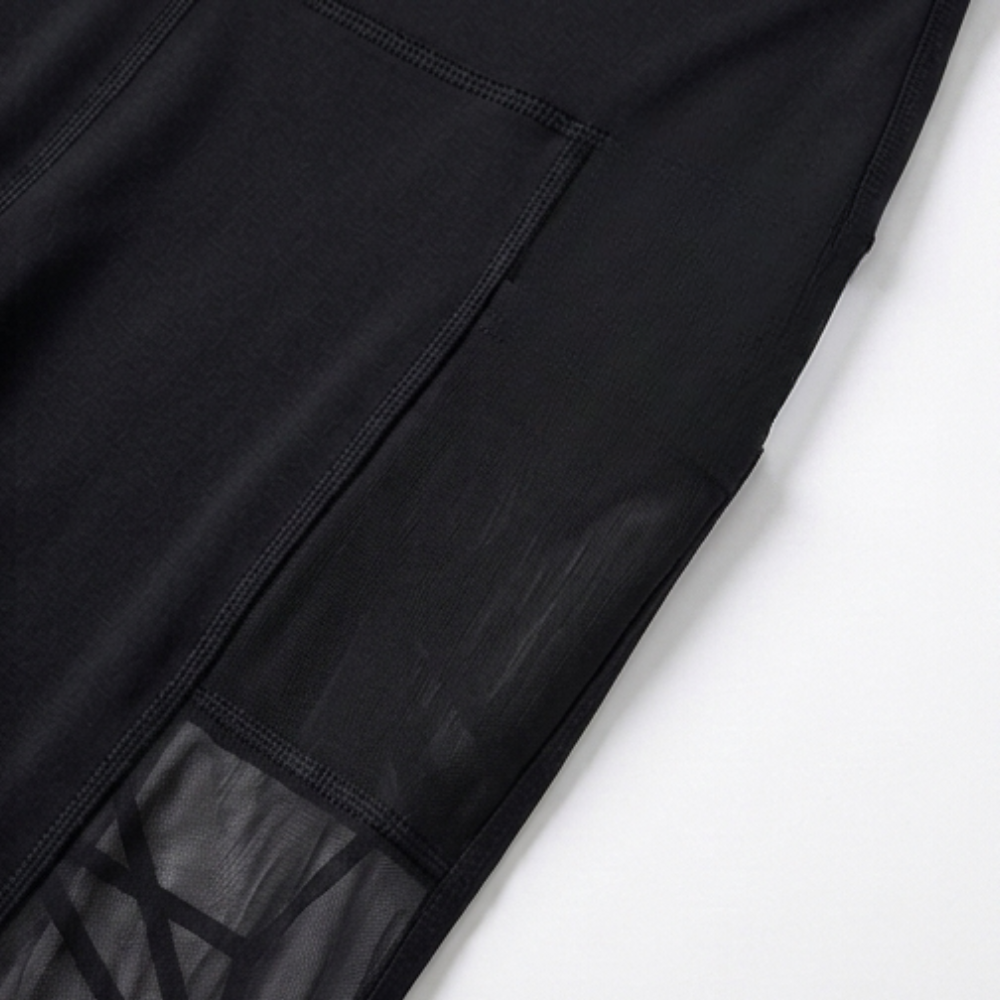 Luxefit™ - High Waisted Mesh Leggings with Hidden Pocket