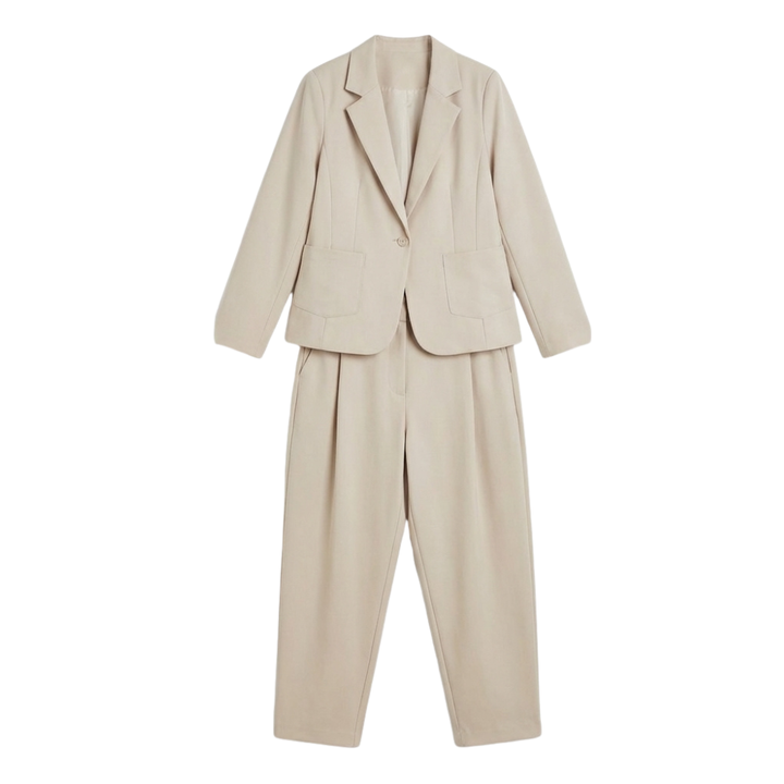 Elaire™ – Relaxed Blazer and Trouser Set