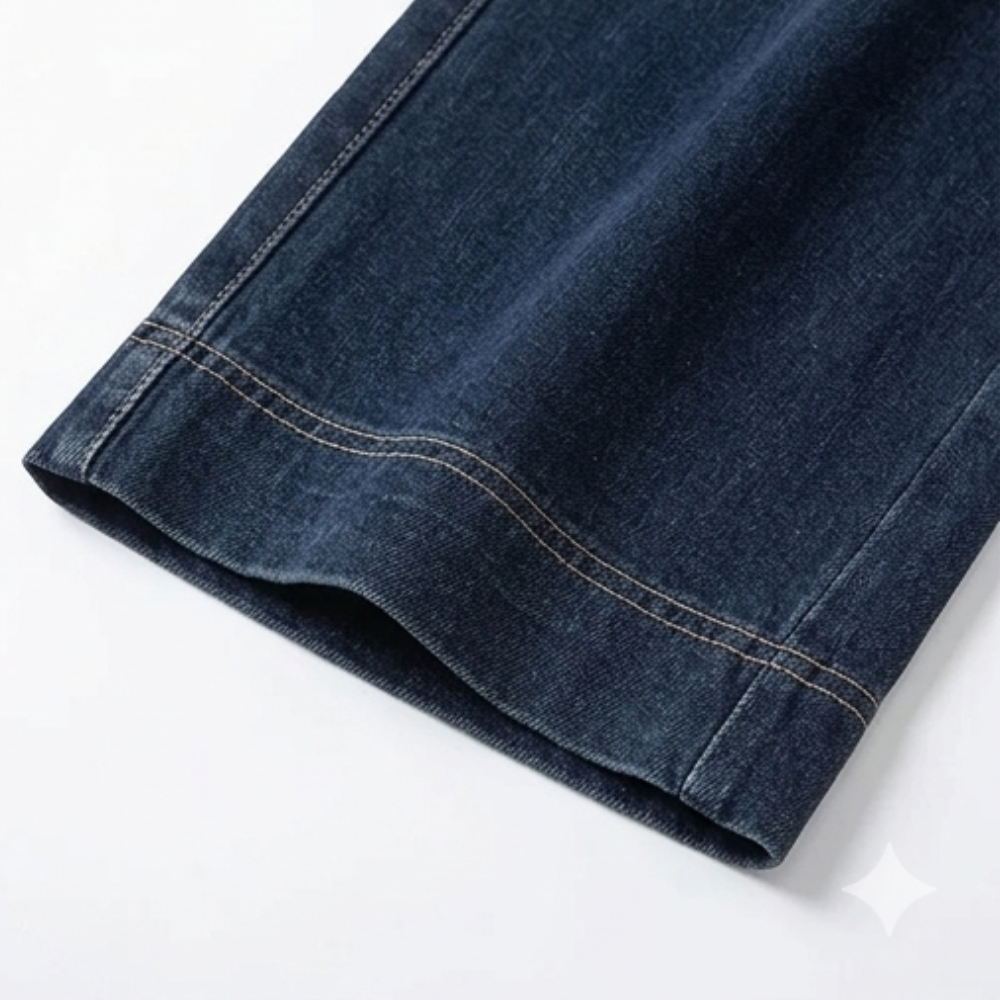 Velora™ – Drawstring Wide-Leg Comfort Jeans