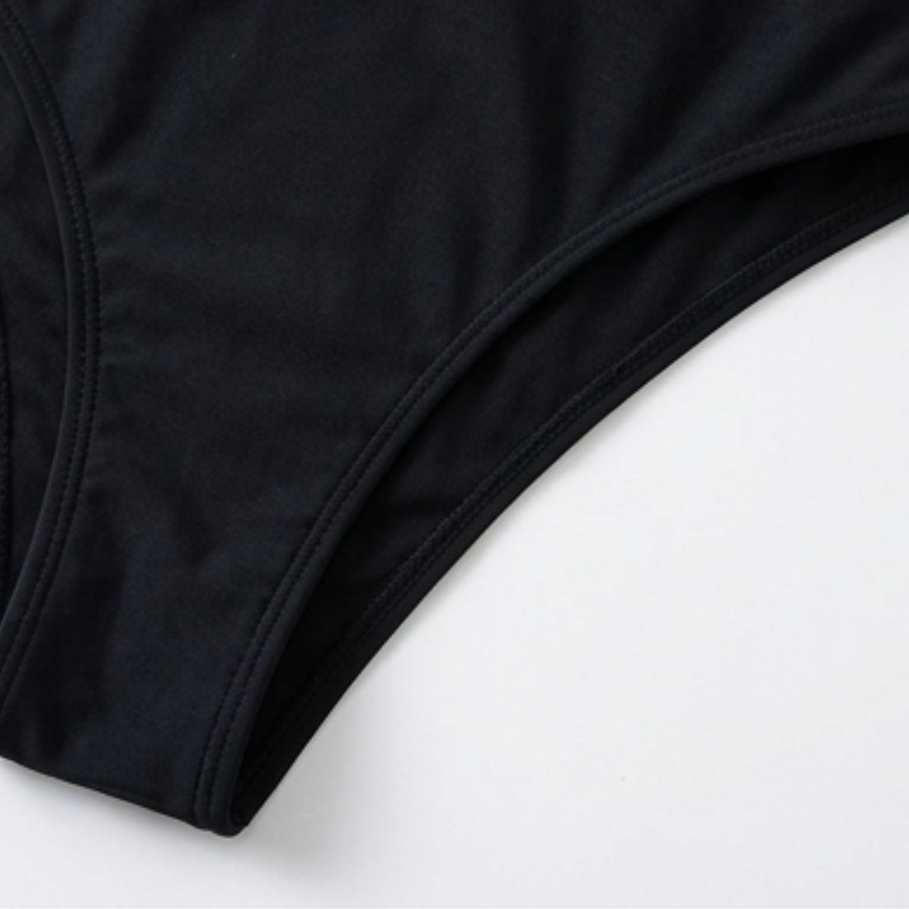 Solaia™ - Gold Trimmed Two Piece Halter Bikini