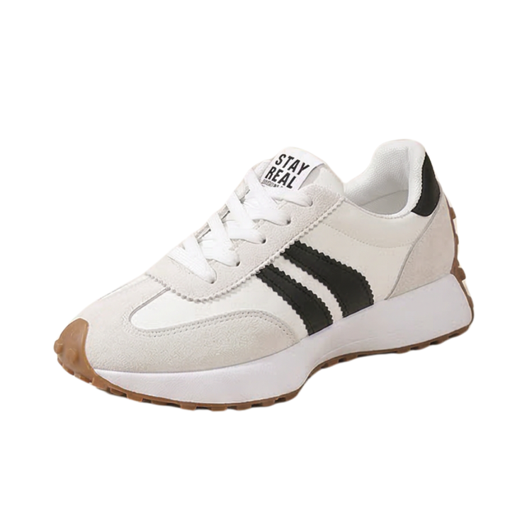 Stridella™ – Cushioned Retro Platform Sneakers