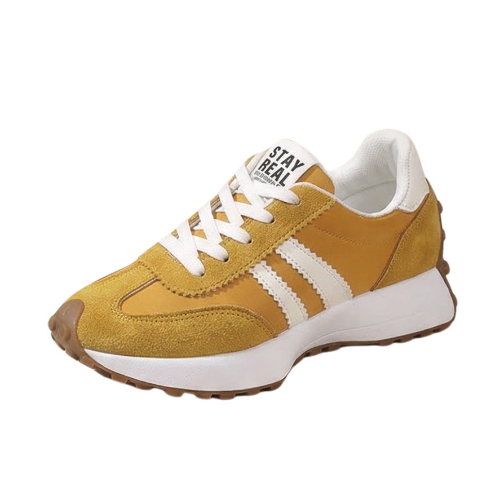 Stridella™ – Cushioned Retro Platform Sneakers